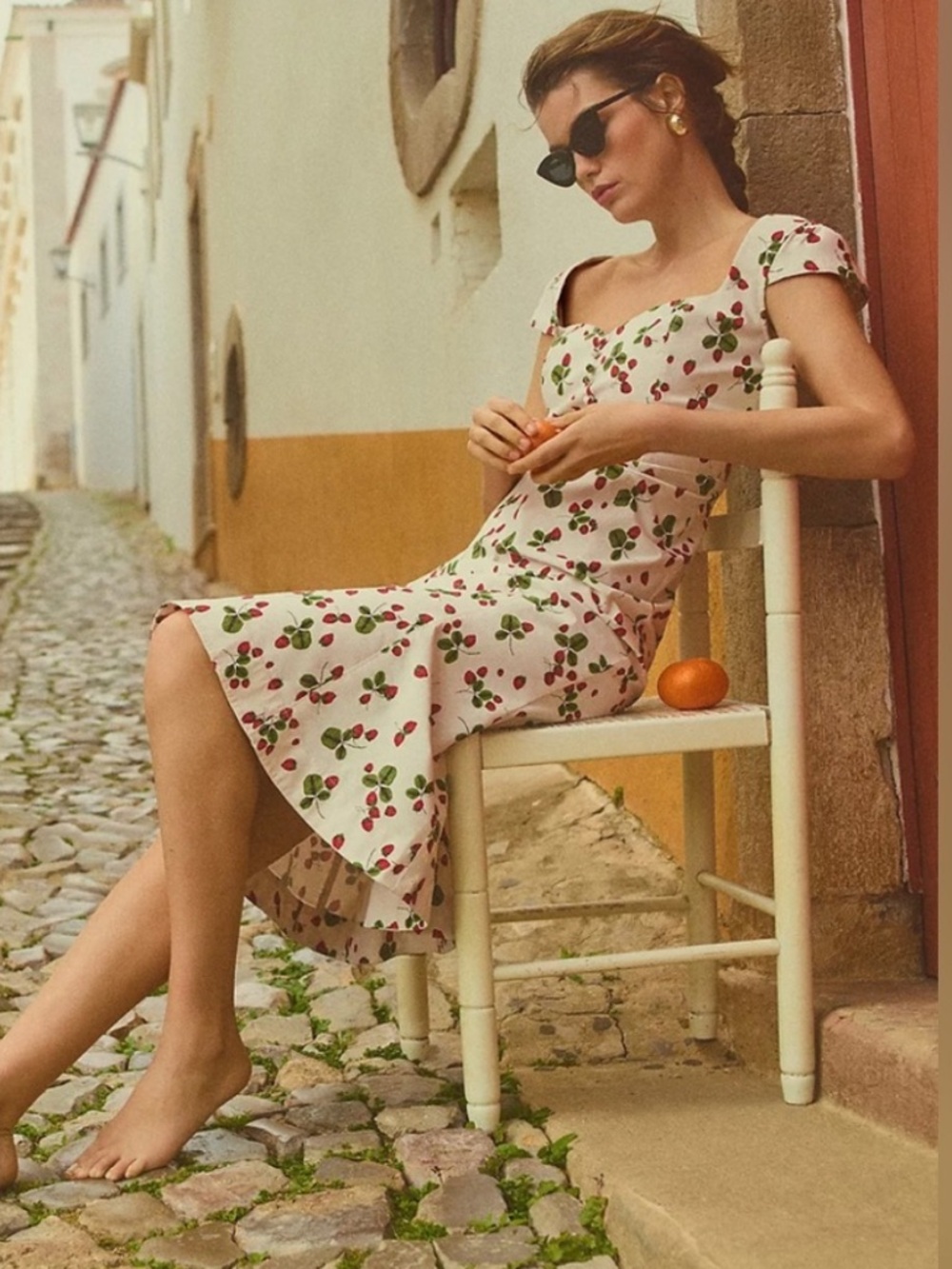 Anthropologie Cecily Fit and Flare sweetheart dress